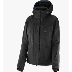 Salomon Fantasy Women’s Waterproof Insulated Ski Snowboard Jacket Black XL